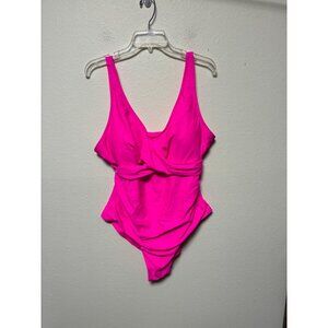 NWOT One Piece Swimsuit Beach Summer Vacation Pink Size 3XL